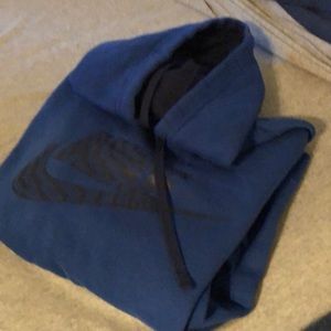 Nike navy hoodie Size M